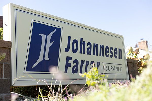 JF Insurance sign